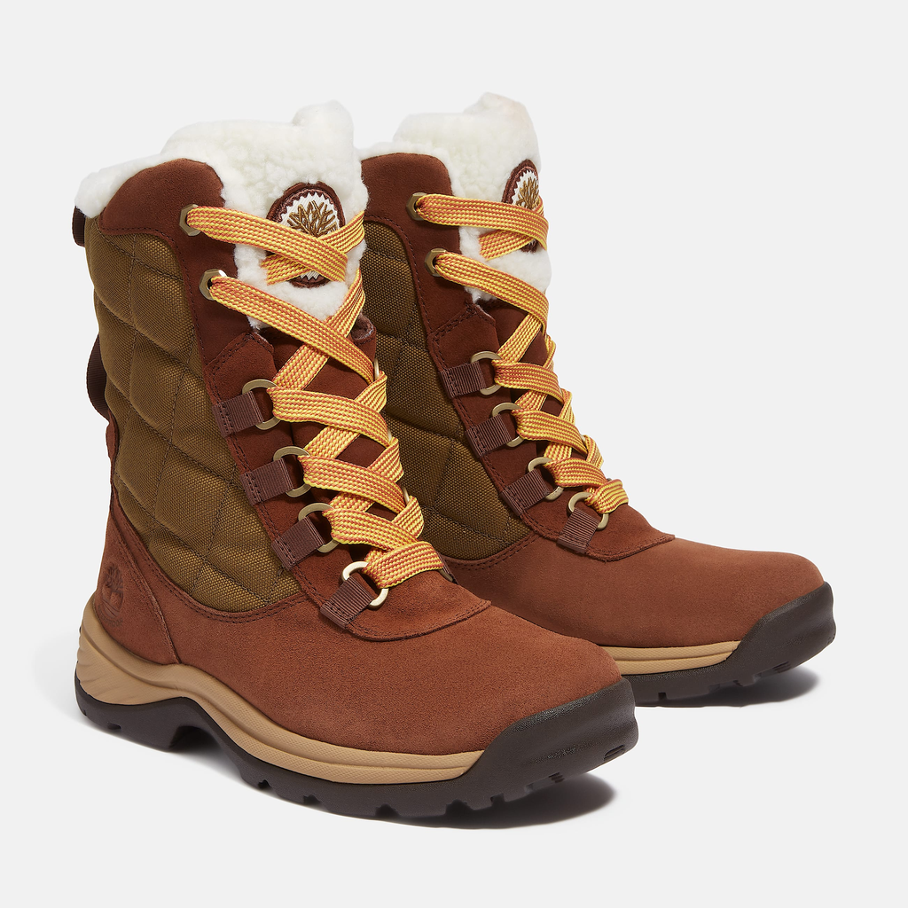 Womens White Ledge Tall Waterproof Snow Boot - Image 3