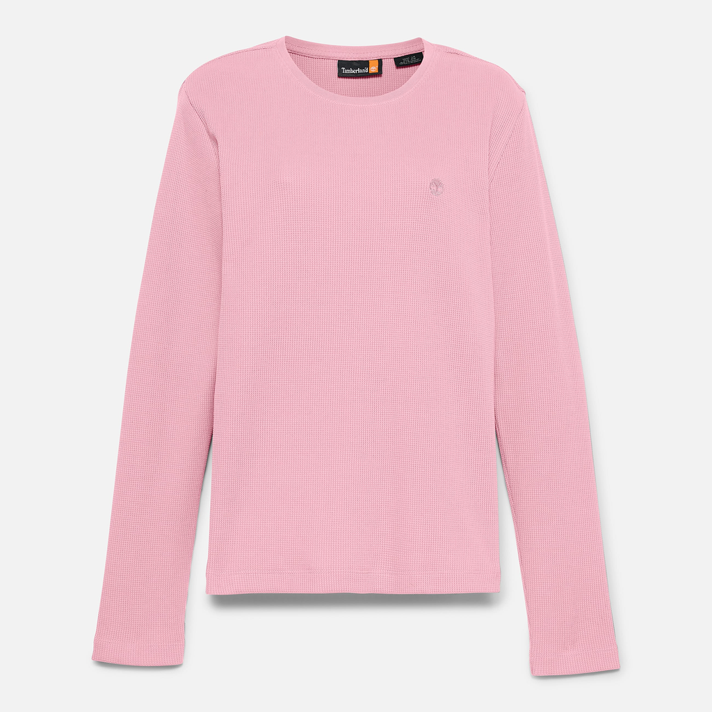 Womens Timberland? Long-Sleeve Waffle T-Shirt - Image 4
