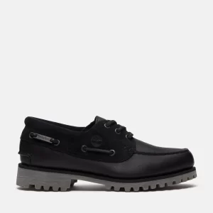 Mens Timberland? Emerald Woods 3-Eye Lug Handsewn Boat Shoe